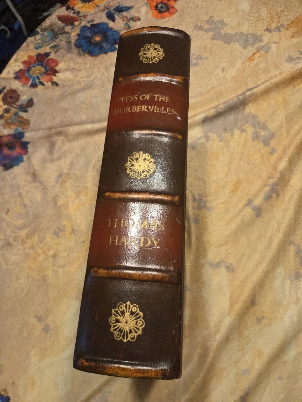 Tess of the Durbervilles by Thomas Hardy - Brown & Gold Decorative Wooden Box